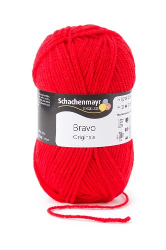 Schachenmayr Bravo Original 8221 piros 
