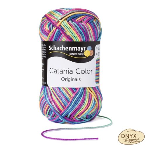 Schachenmayr Catania Color 093 bohóc színekkel