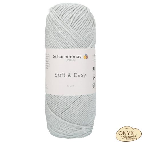 Schachenmayr Soft&Easy 090 ezüstszürke fonal