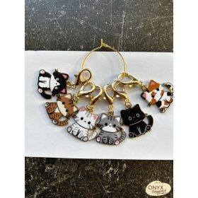 Szemjelölő színes dundi cica B933011 vegyes színekben