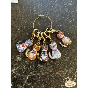 Szemjelölő színes karcsú cica B933013 vegyes színekben