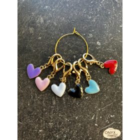 Szemjelölő színes szivecske B949436 vegyes színekben