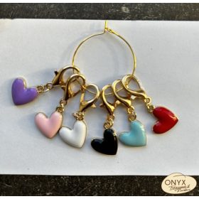 Szemjelölő színes szivecske B949436 vegyes színekben