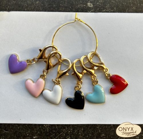 Szemjelölő színes szivecske B949436 vegyes színekben