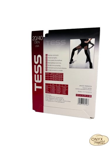 Tess Lisa kombinált mintás harisnyanadrág 20den_40 DEN