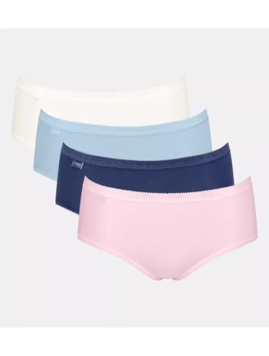 Triumph Sloggi Basic Midi 4 db-os csomagban, színes válogatás