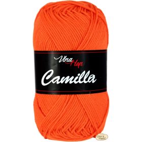 VLNA HEP Camilla pamutfonal 8194 narancsvörös