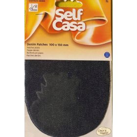 Vasalható folt Self Casa denim ovális folt (2db/csomag)