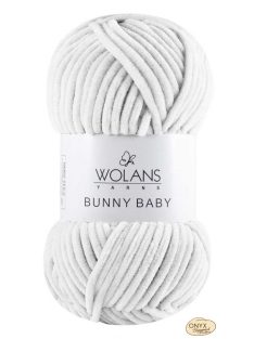 Wolans Bunny Baby 100-001 fehér zsenília fonal