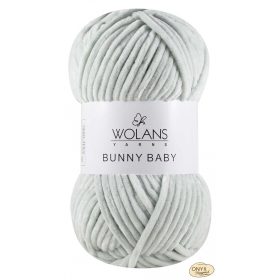 Wolans Bunny Baby 100-003 felhő zsenília fonal