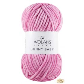 Wolans Bunny Baby 100-006 világosrózsa zsenília fonal