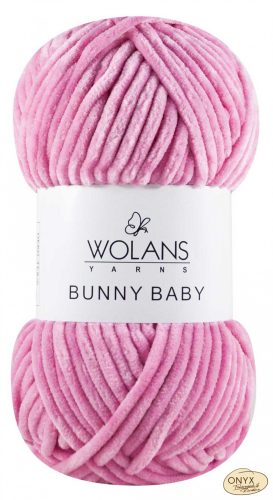Wolans Bunny Baby 100-006 világosrózsa zsenília fonal