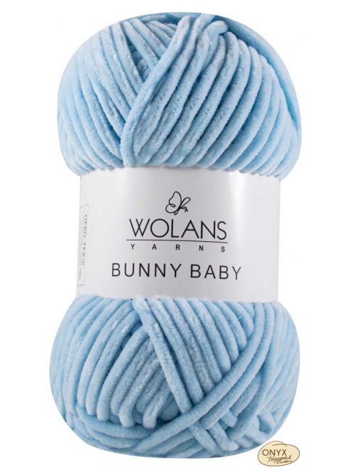 Wolans Bunny Baby 100-011 világoskék zseníliafonal