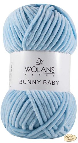 Wolans Bunny Baby 100-011 világoskék zseníliafonal