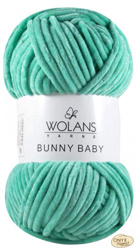 Wolans Bunny Baby 100-013 türkiz zseníliafonal