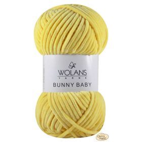Wolans Bunny Baby 100-014 citrom zsenília fonal