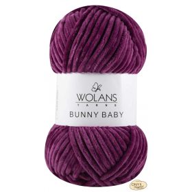 Wolans Bunny Baby 100-022 cseresznye zsenília fonal