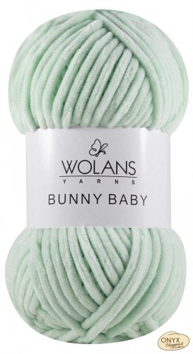 Wolans Bunny Baby 100-023 mentazöld zsenília fonal