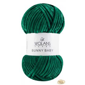 Wolans Bunny Baby 100-026 zöld zsenília fonal