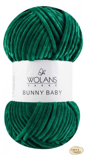 Wolans Bunny Baby 100-026 zöld zsenília fonal