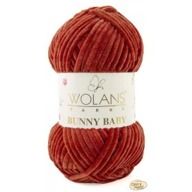   Wolans Bunny Baby 100-027 terrakotta6róka színű zsenília fonal