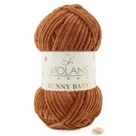 Wolans Bunny Baby 100-028 rozsda zsenília fonal 