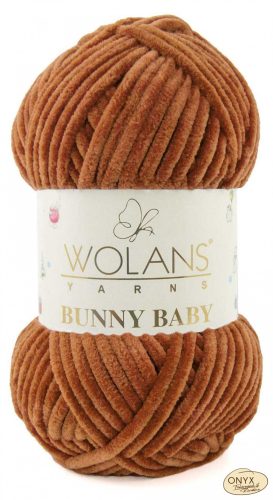 Wolans Bunny Baby 100-028 rozsda zsenília fonal 