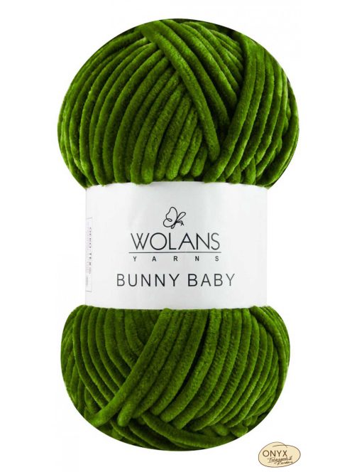 Wolans Bunny Baby 100-032 sötétzöld fonal
