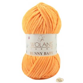 Wolans Bunny Baby 100-038 halványnarancs zsenília fonal