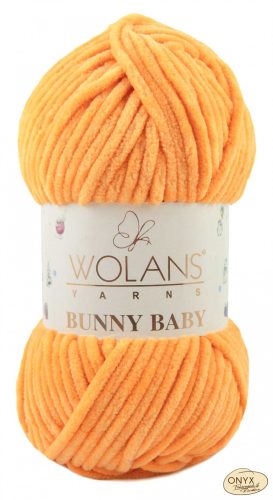 Wolans Bunny Baby 100-038 halványnarancs zsenília fonal