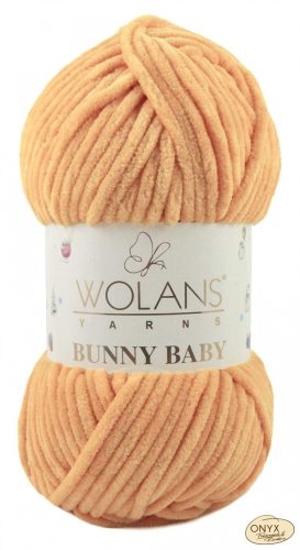 Wolans Bunny Baby 100-039  sárgadinnye zsenília fonal