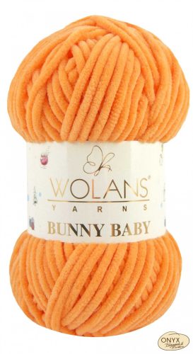 Wolans Bunny Baby 100-043 mangó zsenília fonal