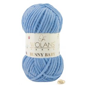 Wolans Bunny Baby 100-050 blueberry zsenília fonal