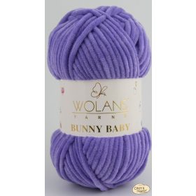 Wolans Bunny Baby 100-055 viola zsenília fonal