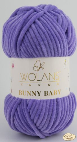 Wolans Bunny Baby 100-055 viola zsenília fonal
