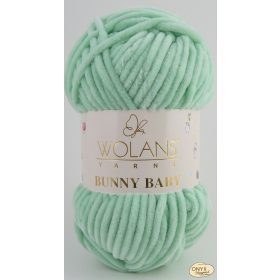 Wolans Bunny Baby 100-057 sötét menta zsenília fonal