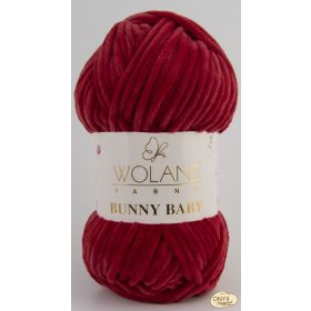 Wolans Bunny Baby 100-058 rubinvörös zsenília fonal
