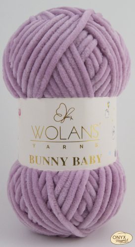 Wolans Bunny Baby 100-059 mályva zsenília fonal