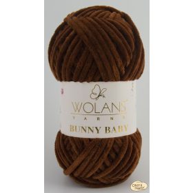 Wolans Bunny Baby 100-060 gesztenye zsenília fonal