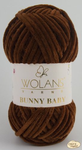 Wolans Bunny Baby 100-060 gesztenye zsenília fonal