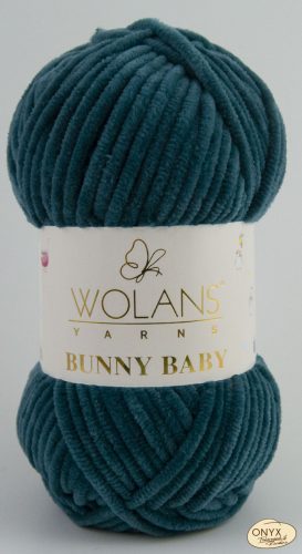Wolans Bunny Baby 100-063 petrol zsenília fonal