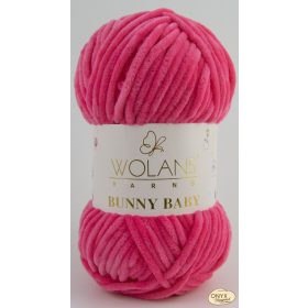 Wolans Bunny Baby 100-064 világos pink zsenília fonal