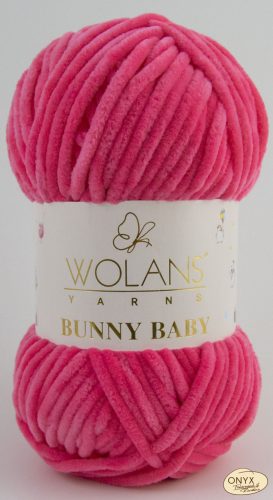 Wolans Bunny Baby 100-064 világos pink zsenília fonal