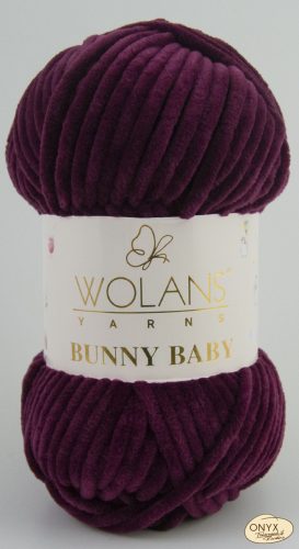 Wolans Bunny Baby 100-066 padlizsán zsenília fonal