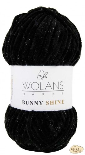 Wolans Bunny Shine 820-10 zseniliafonal fekete-ezüst