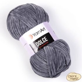 Yarn Art Dolce 760 szürke zsenília fonal