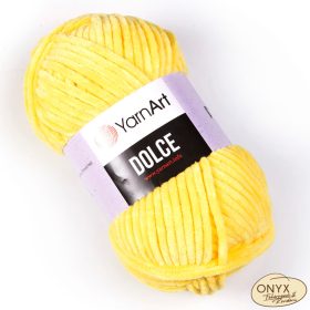Yarn Art Dolce 761 csibesárga zsenília fonal