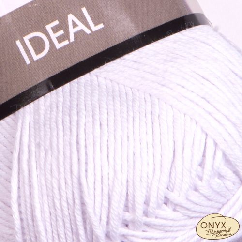 Yarn Art Ideal 220 fehér pamut fonal