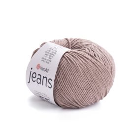 Yarn Art Jeans pamutfonal, krémbarna, 71