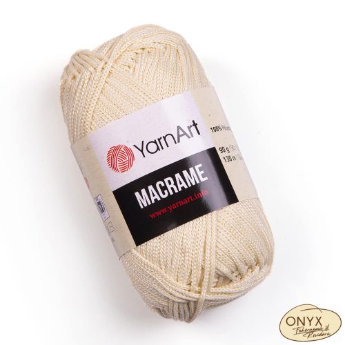 Yarn Art Macrame fonal 137 ekrü